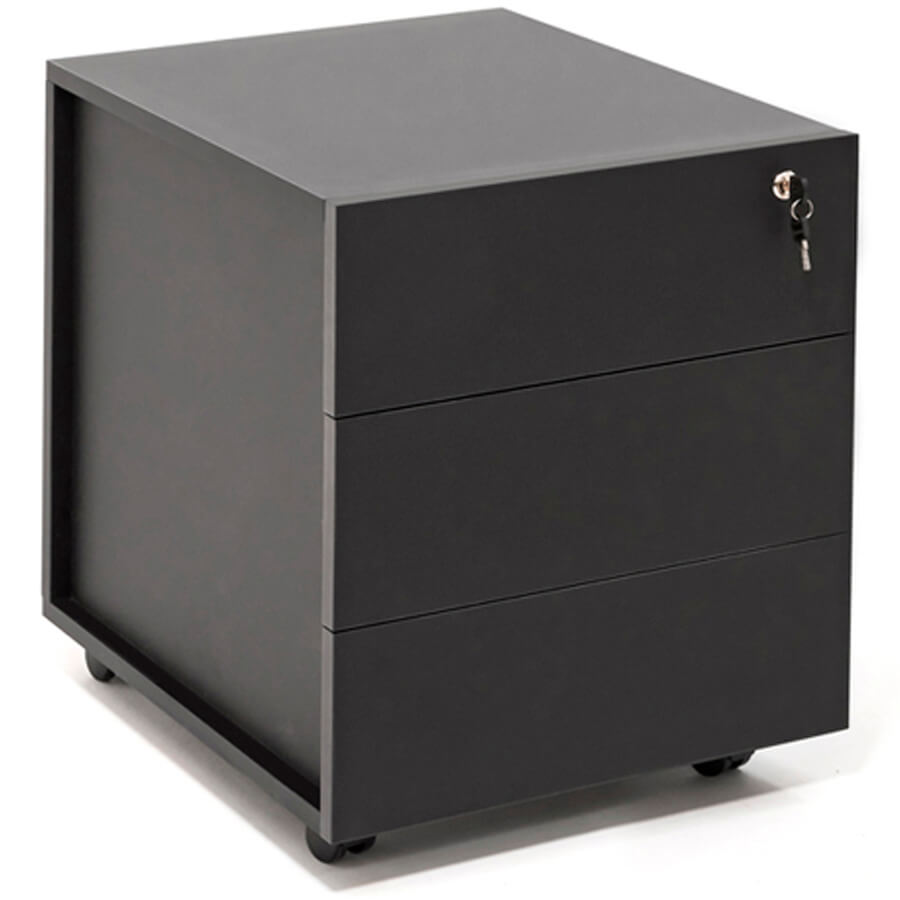 103 101 black Тумба подкатная Profoffice UNIO (Черный) 103 101 black Тумба подкатная Profoffice UNIO (Черный)