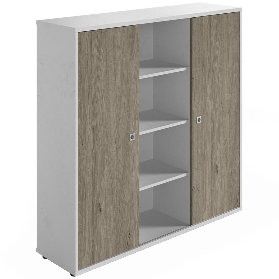 R-87 Шкаф-купе Мебель Стиль Rio Project (Дуб верцаска, белый MS)