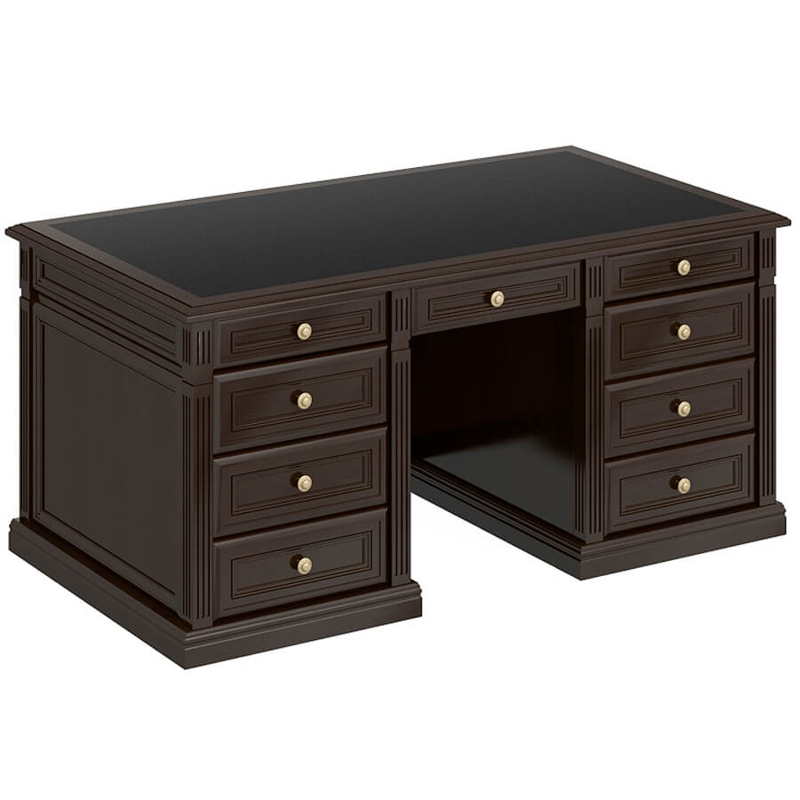 ПК-ВР-СТ175Х90К/ДП Стол ФЕЛИКС Версаль (Темный орех)