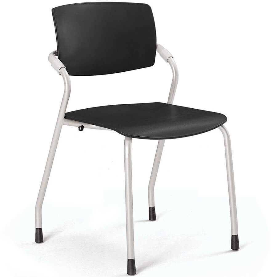 CHN0013Z Стул для посетителя P3 Fursys, обивка пластик (Серое (DG))