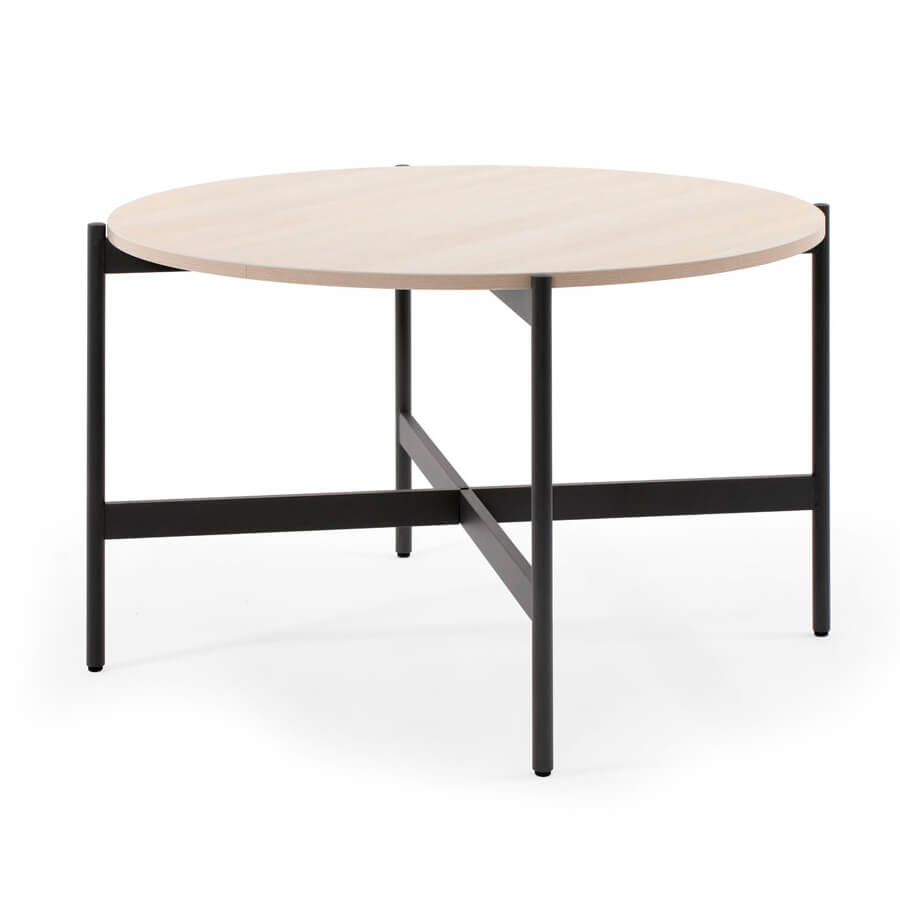 240S041 DY (7016) Стол для переговоров d118 Profoffice RING (Дуб светлый, антрацит)