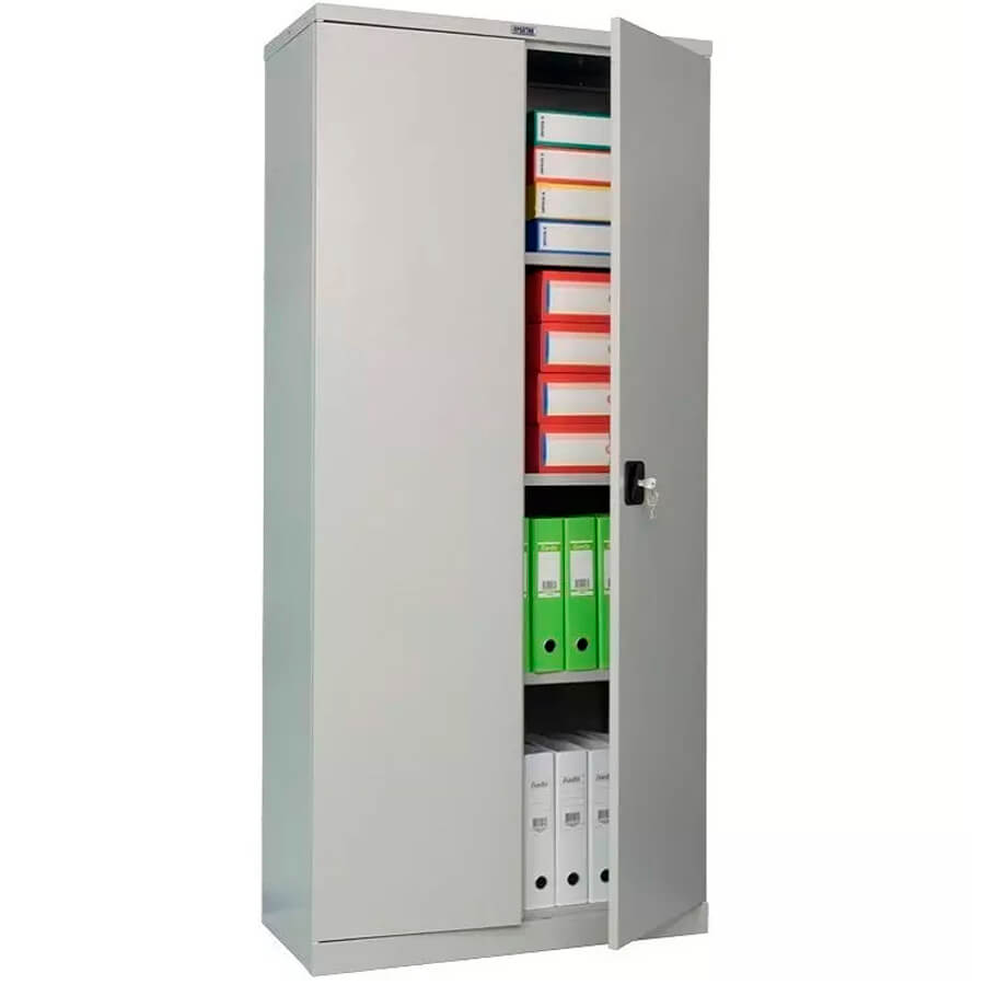 CB-22 Шкаф для офиса ПРОМЕТ, ключевой (Серый полуматовый (RAL 7038))