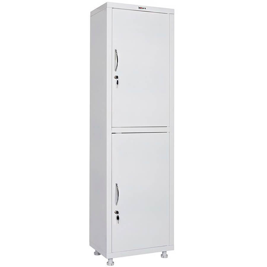 МД 1 1657/SS Шкаф медицинский ПРОМЕТ, ключевой (Белый (RAL 9016))