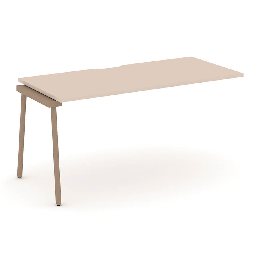 ES.1.NRS-4-VP Наборный элемент рабочей станции RIVA Estetica (Капучино/Металл Латте)