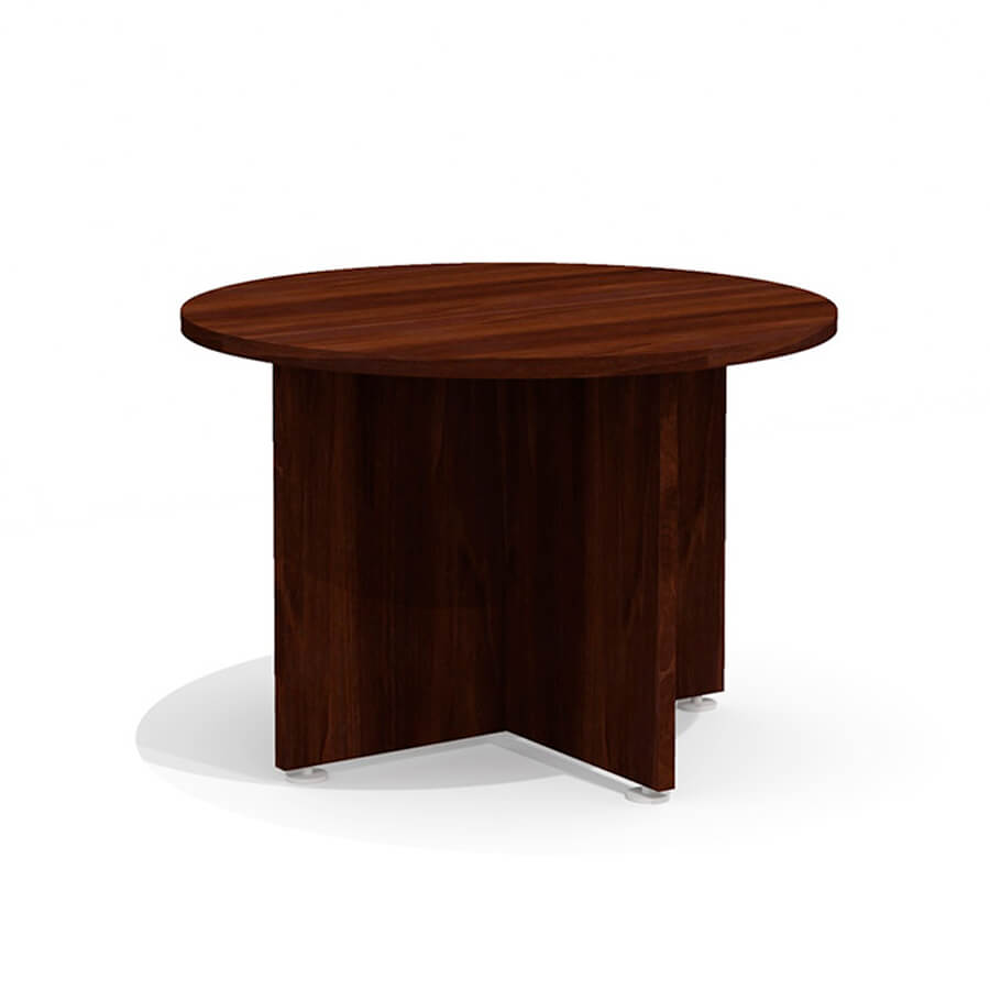 Gr-13 Стол круглый Мебель Стиль Grand (Орех тёмный)