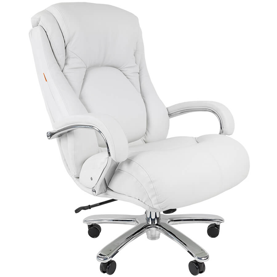 402 Кресло для руководителя  Chairman, обивка кожа (Белый) 402 Кресло для руководителя  Chairman, обивка кожа (Белый)