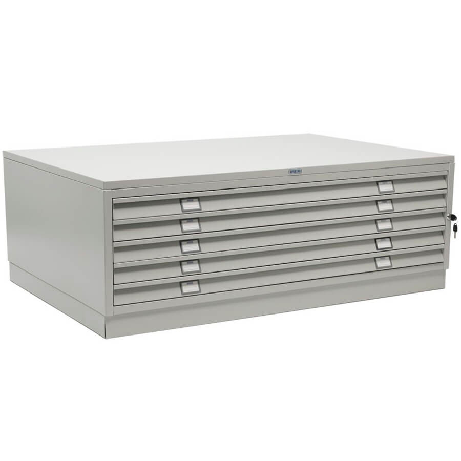 A0-05/0 (база) Картотека большого формата ПРОМЕТ, ключевой (Серый полуматовый (RAL 7038))