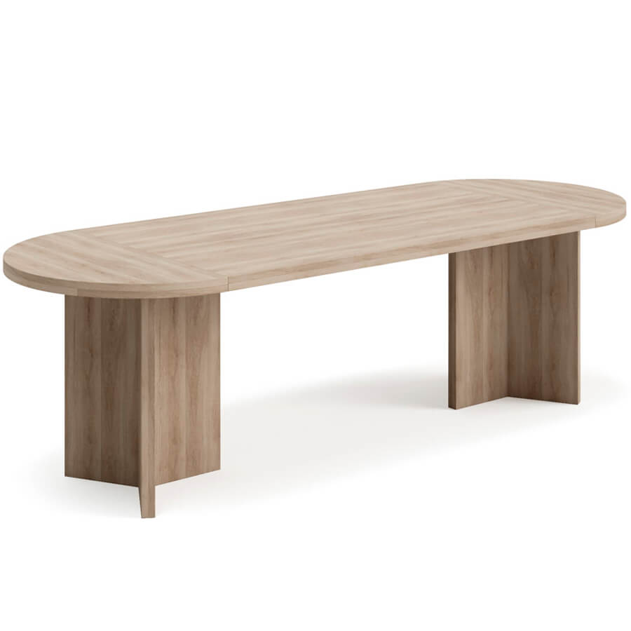 Conference table 250x90 Стол переговоров 250x90 Profoffice Lava (Гавана, серый глянец)