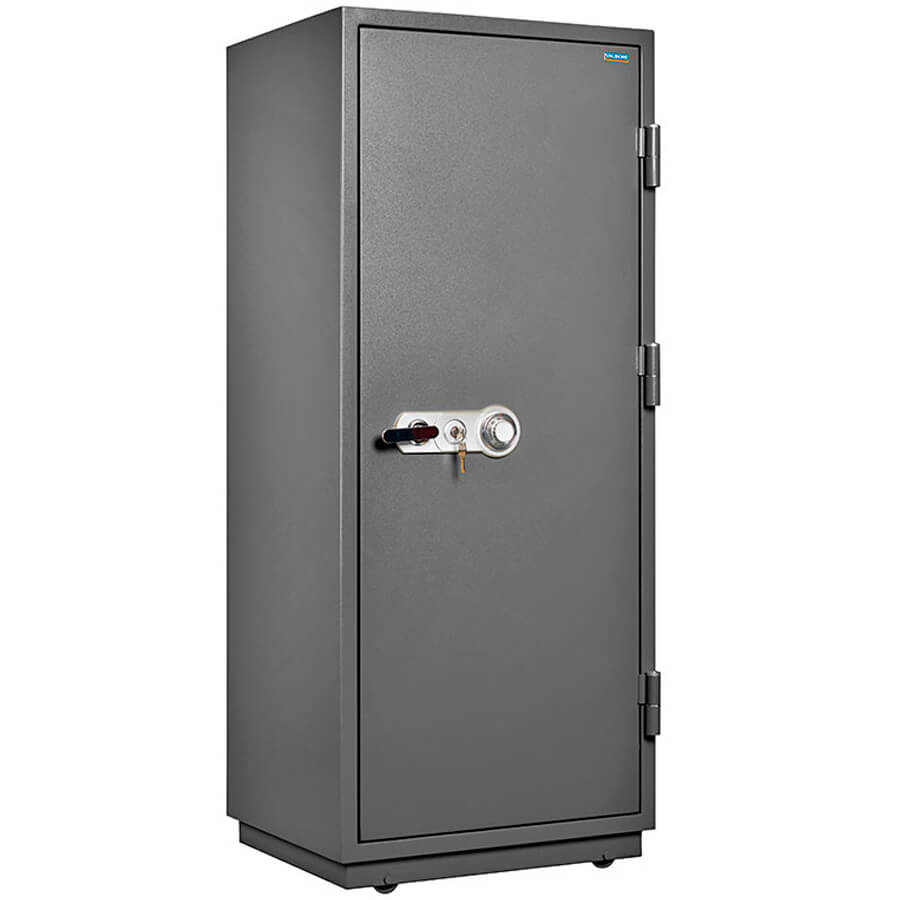 FRS 173 T-CL Огнестойкий сейф ПРОМЕТ, механический кодовый + ключевой (Молотковая эмаль - коричневая)