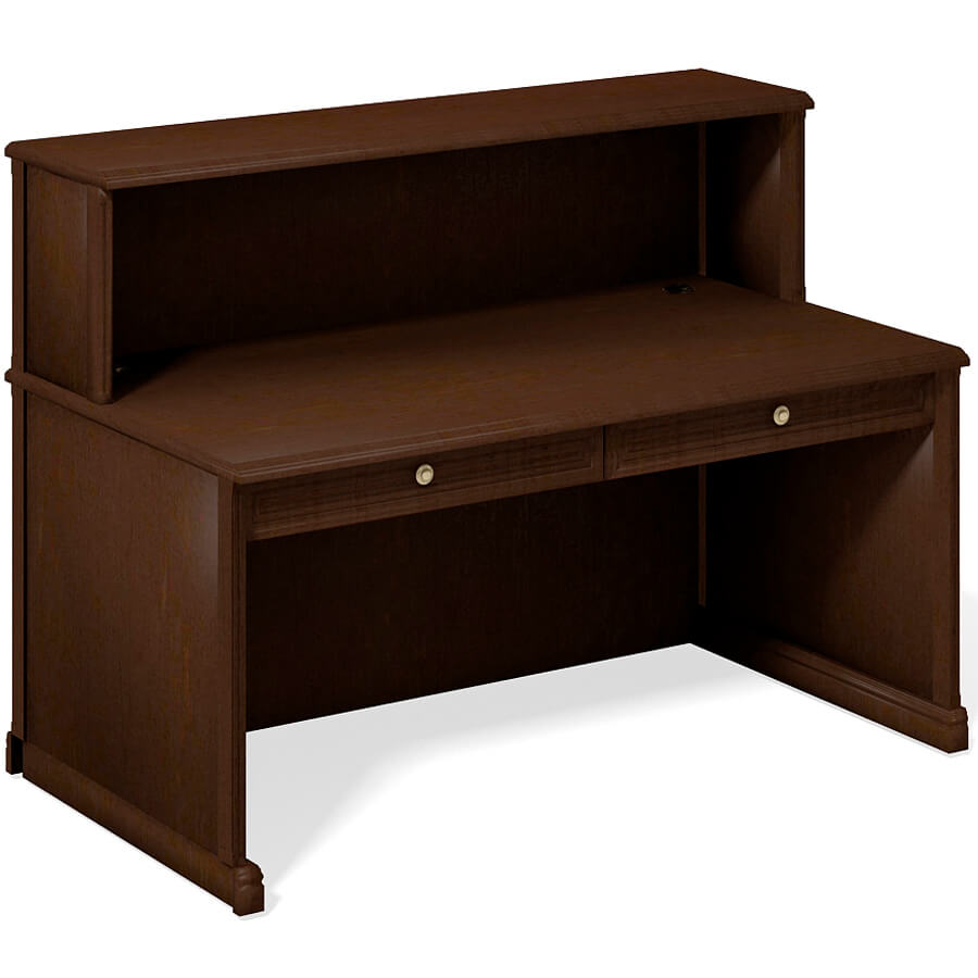 ПК-ВР-СКР155Х87 Модуль стойки-ресепшн ФЕЛИКС Версаль (Темный орех)