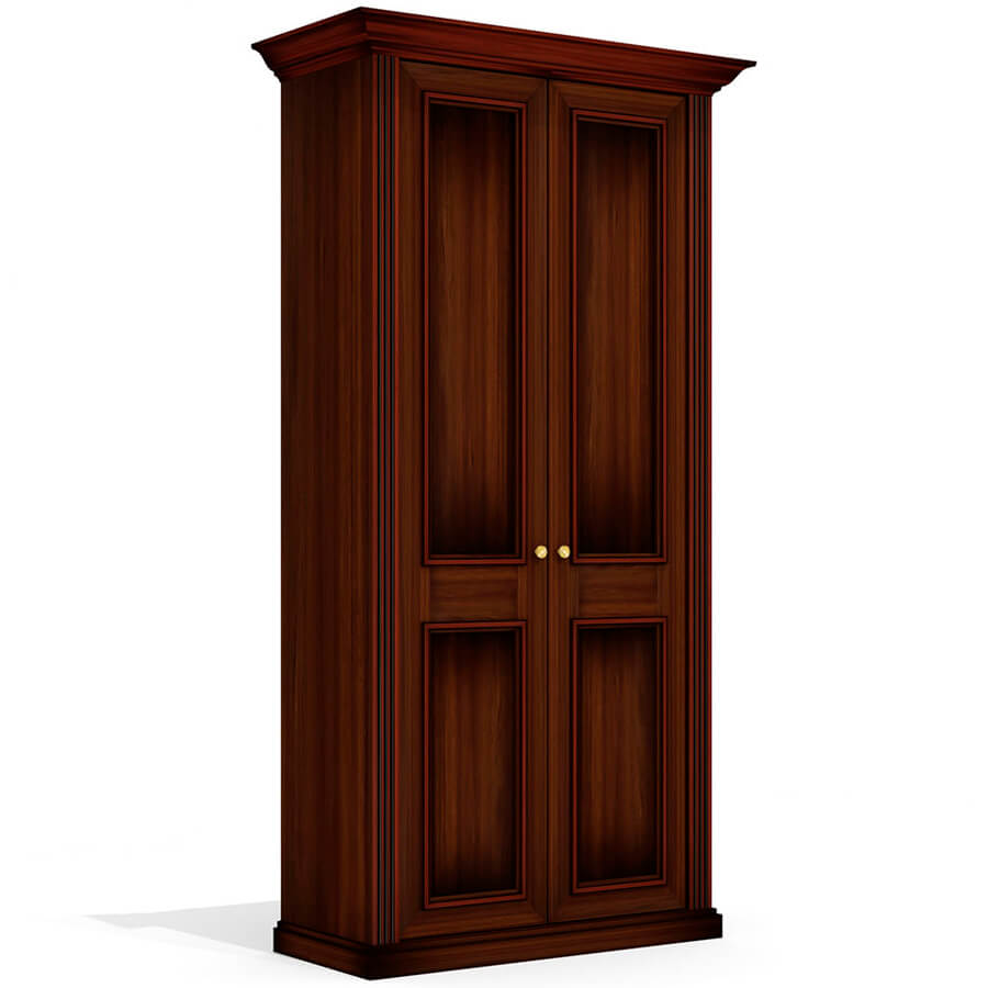 Dan-48 Гардероб Мебель Стиль Dante (орех бреннерский/орех темный)