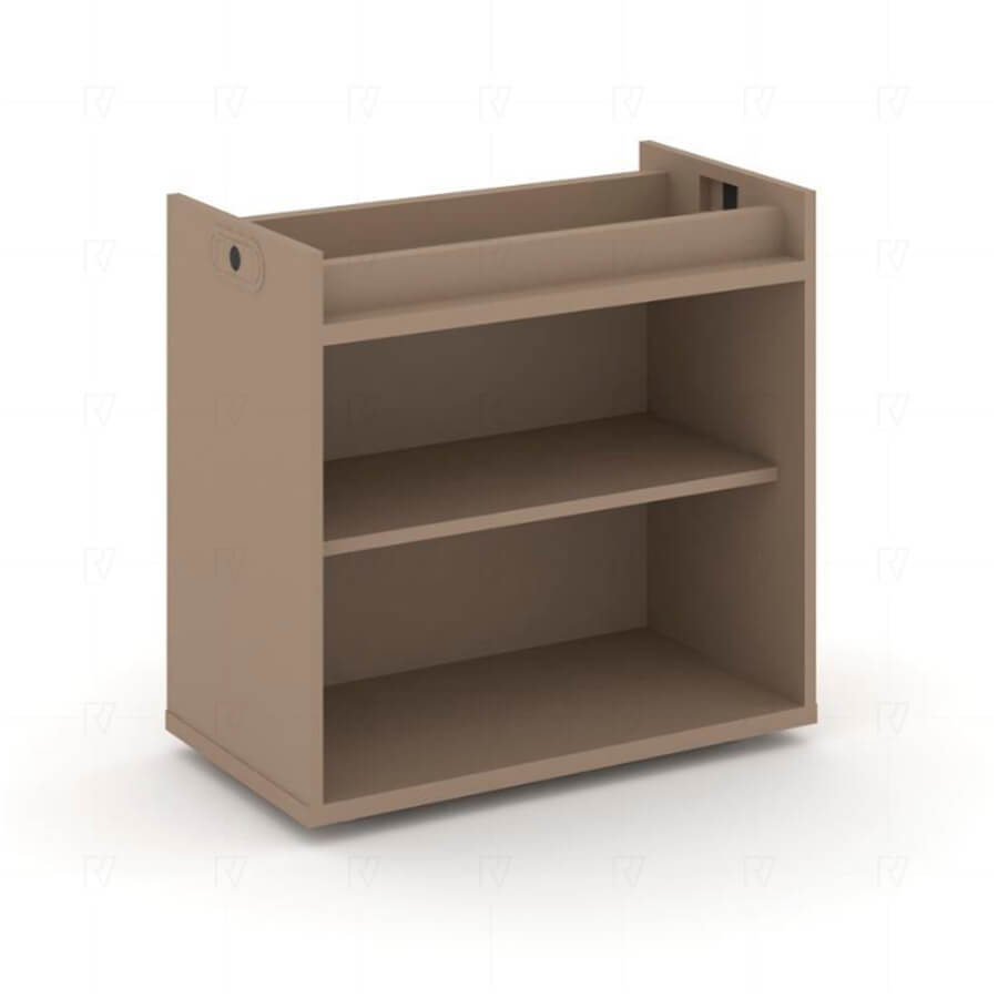 ES.TON-1 Тумба опорная - открытая RIVA Estetica (Латте/Металл Латте)