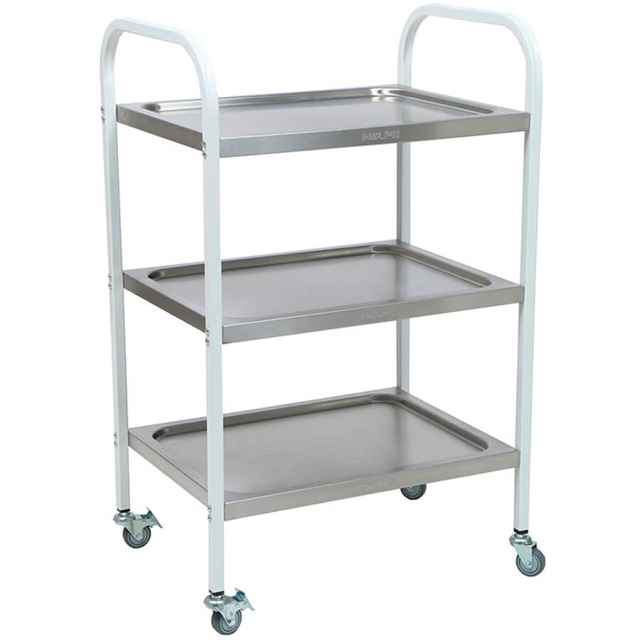 МД SP 3N Стол процедурный ПРОМЕТ (Белый металл)