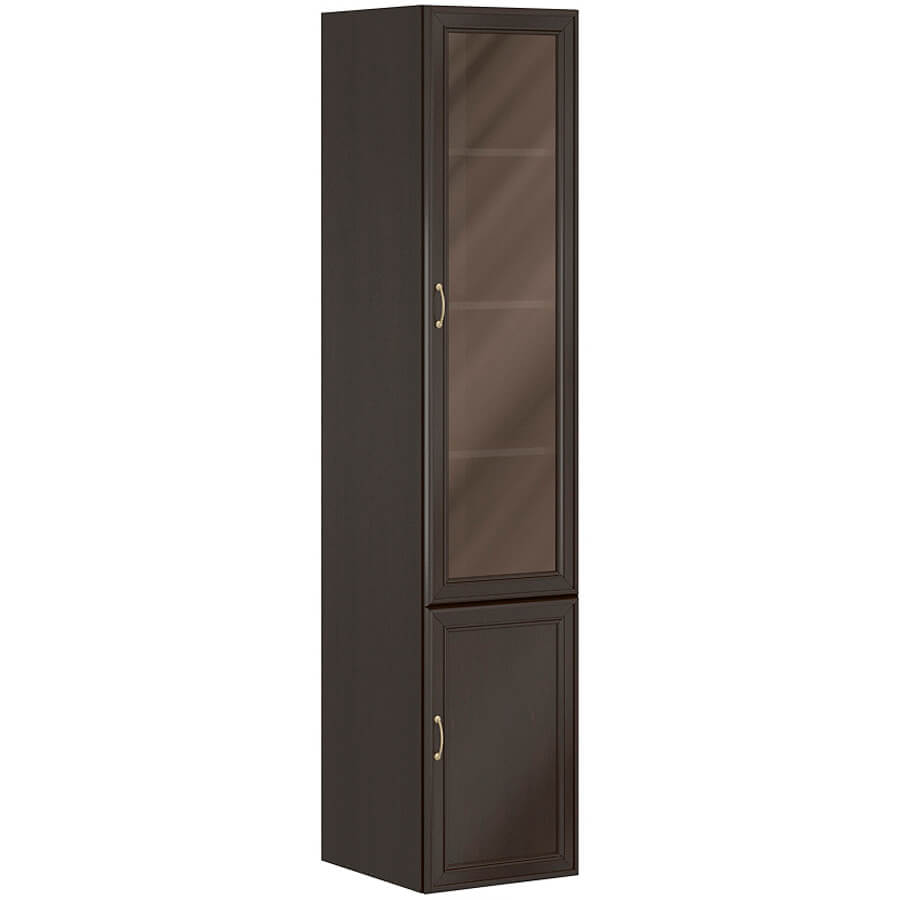 ПК-ВР-КШКГ216х45 Шкаф узкий ФЕЛИКС Версаль (Темный орех)