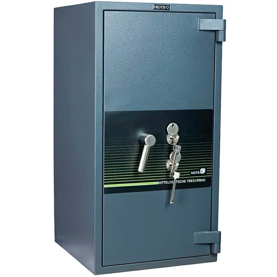 FORT-M 1668 2K Взломостойкий сейф MDTB, два ключевых (Графит структурированный (RAL 7024))