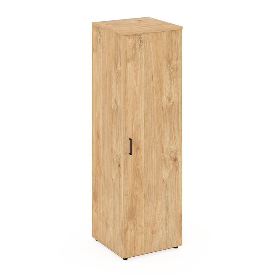 SN.GB.E-002 Гардероб узкий глубокий RIVA Style Project (Тиквуд Светлый)