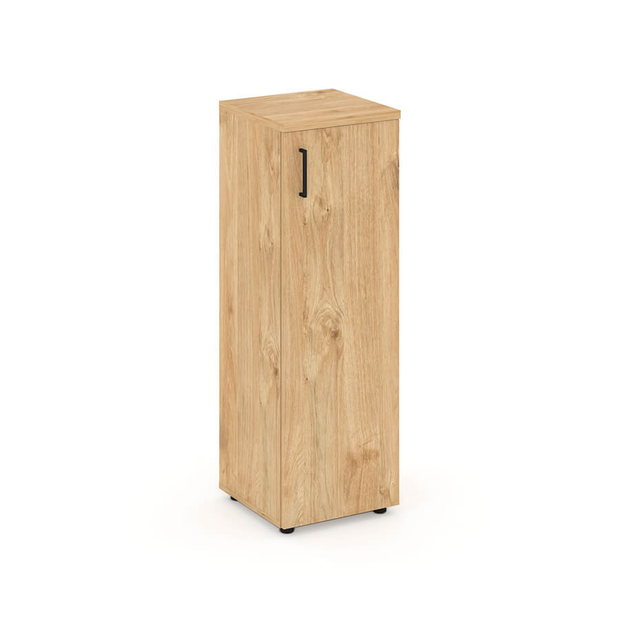 SN.STU-204(R) Стеллаж средний узкий правый RIVA Style Project (Тиквуд Светлый)