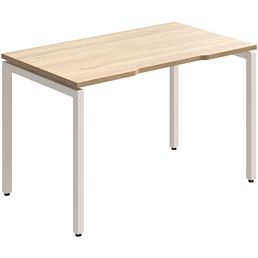 RM-4.2+F-20 Стол на металлокаркасе Мебель Стиль Rio Project (Швейцарский вяз MS)