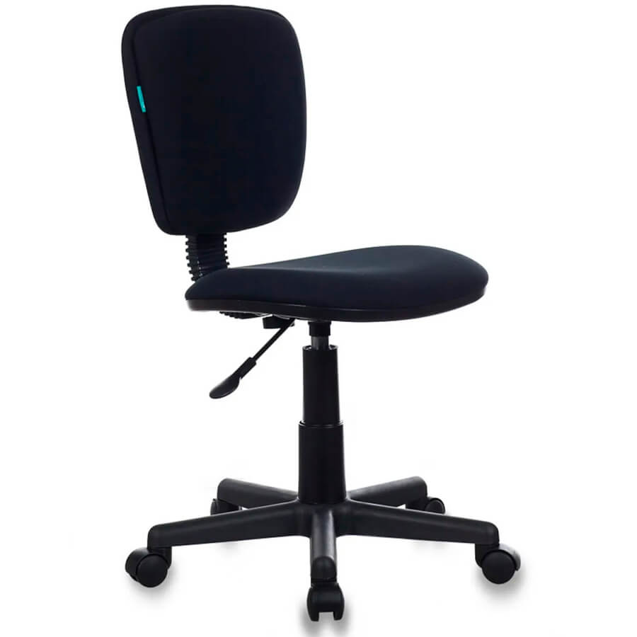 CH-204NX Кресло детское  Бюрократ, обивка ткань (Ткань чёрная (26-28 Black))