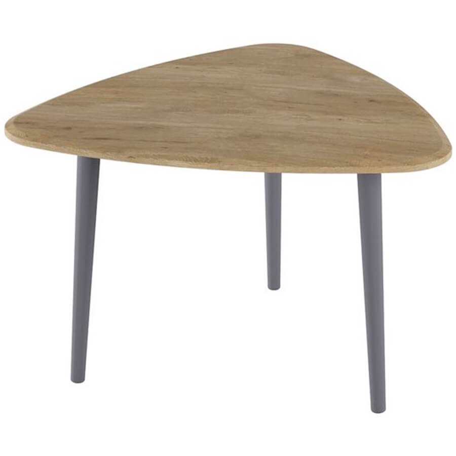 Квинс Журнальный стол Мебелик (Дуб Сонома)