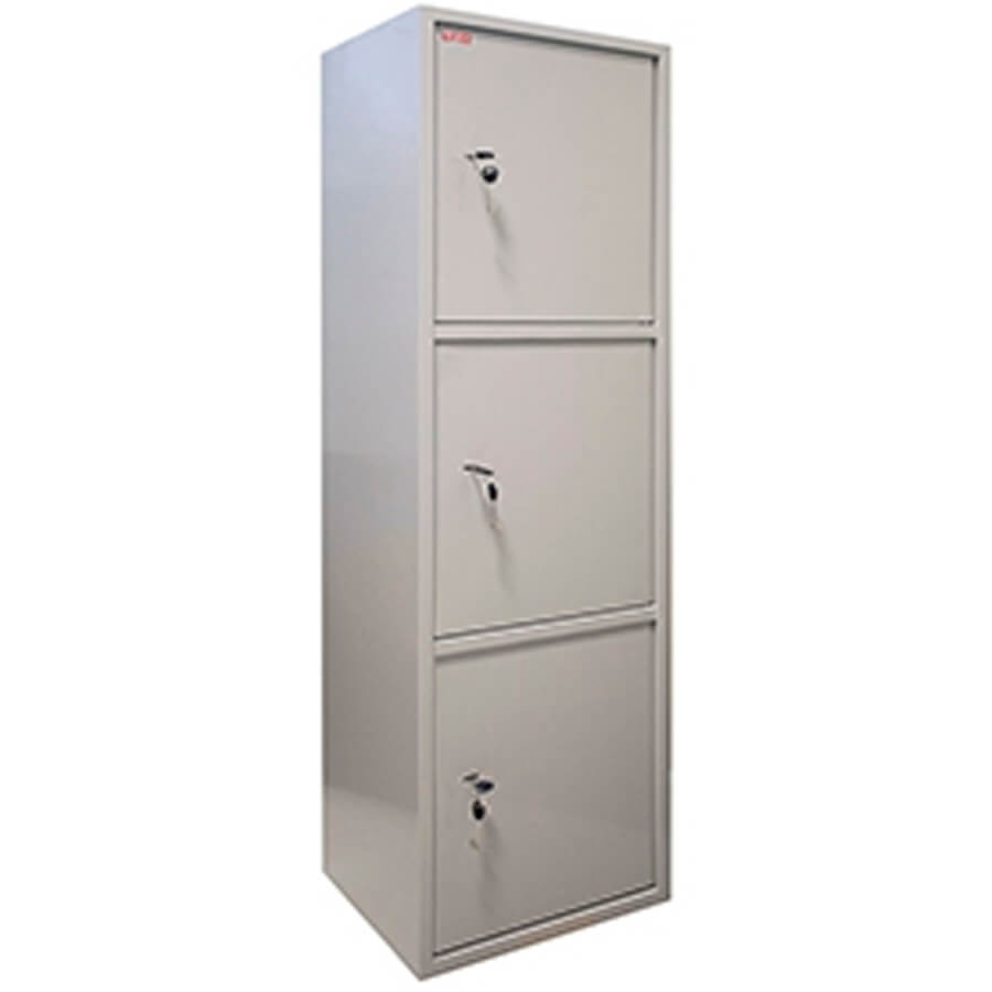 КБС 033н Бухгалтерский шкаф ПАКС, ключевой (Светло-серый)