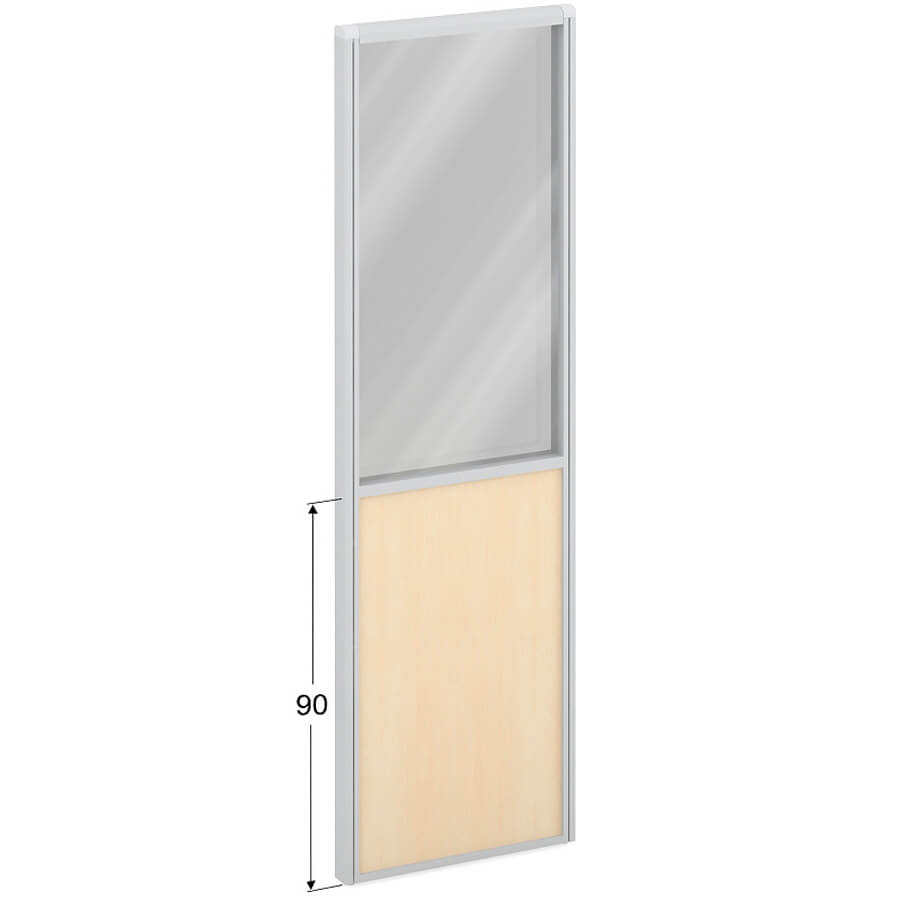 ПК-ЛГ-МДК200х60/90С/Д Модуль комбинированный ФЕЛИКС (Стекло+клен)