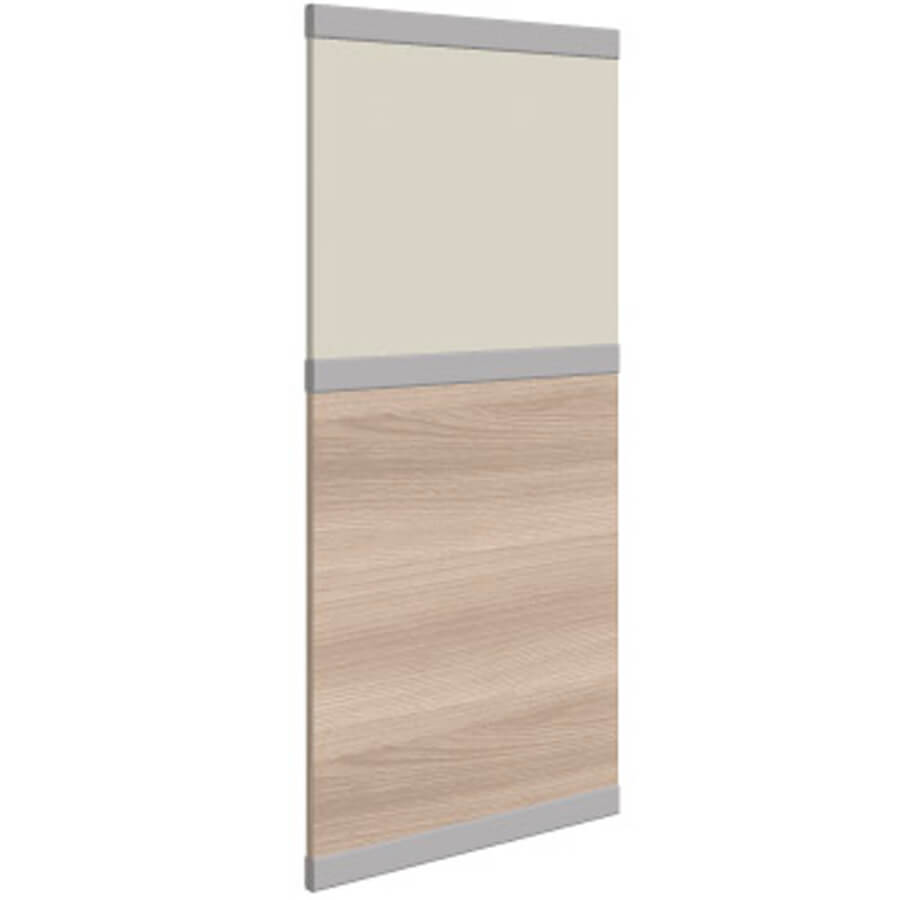 D-130-60.1 Наполнение низкой перегородки Мебель Стиль (Ясень Шимо / Беж)