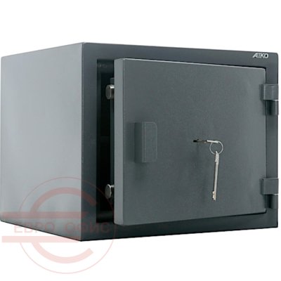 AMH-36 (053) Мебельный сейф AIKO, ключевой (Графит структурированный (RAL 7024))