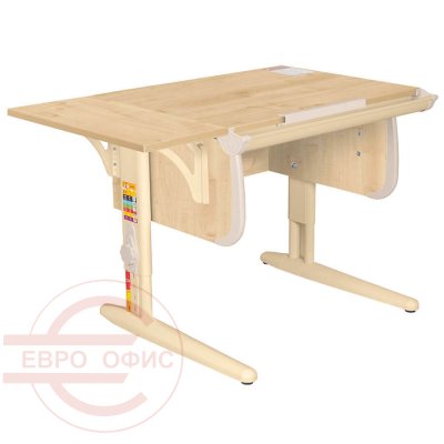 Parta 1/75 + Polka_b 1/550-1 Парта с полкой ДЭМИ (Бежевый)