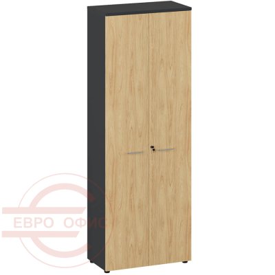 FLEX 221 wardrobe Шкаф-гардероб высокий Profoffice FLEX (Гикори, графит)