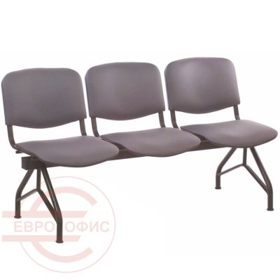 ДАЛИ СМ 85-03 Многоместная секция  COMFORUM, обивка экокожа (Серый)