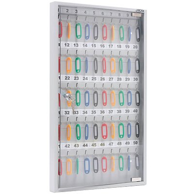 KEY-50 G Ключница ПРОМЕТ, ключевой (Серый полуматовый (RAL 7038))