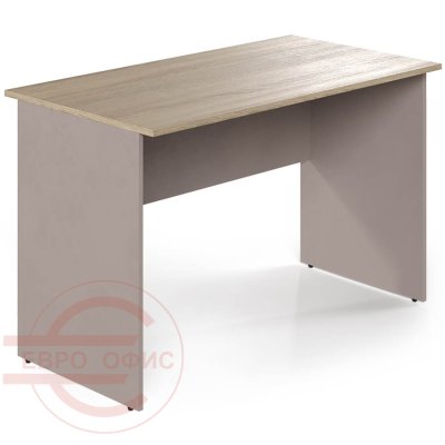 W-4N УЦ Стол прямой Мебель Стиль Work (Дуб сонома светлый / мокко)