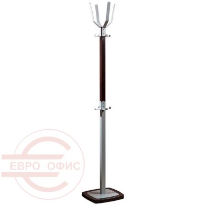 Босс 5 Вешалка напольная Мебелик (Темно-коричневый / Металлик) Босс 5 Вешалка напольная Мебелик (Темно-коричневый / Металлик)