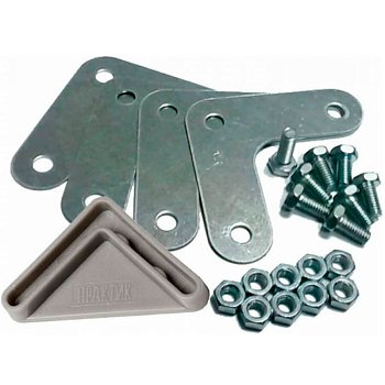 MS Hard Крепеж стойки ПРОМЕТ (Серый MS)