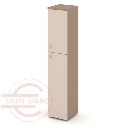 ES.SU-1.8(R) Шкаф высокий узкий правый RIVA Estetica (Латте/Капучино)