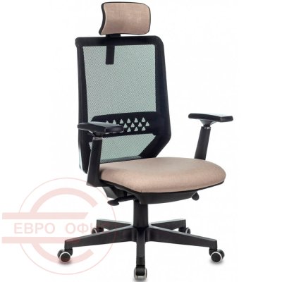 EXPERT Кресло для руководителя  Бюрократ, обивка комбинированный (Бежевый 38-402) EXPERT Кресло для руководителя  Бюрократ, обивка комбинированный (Бежевый 38-402)