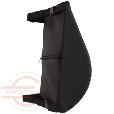 2-BackSupp Big Поддержка поясничная Бюрократ (Искусственная кожа чёрная (black))
