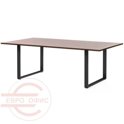 101 901 09 Стол переговоров Profoffice Exe (Орех мароне/Чёрный)