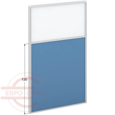 ПК-ЛГ-МДК200х120/130П Модуль комбинированный ФЕЛИКС (Полик. белый матовый+голубой)