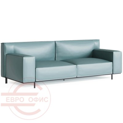 Кп-3 Диван трехместный Капри (Зелено-синий (Enzo 765))