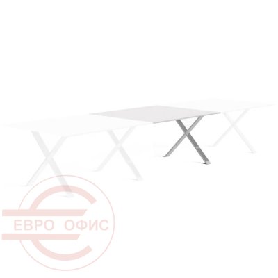 107 805/2 Цент.модуль для стола переговоров Profoffice Анкона / Ancona (Белый)