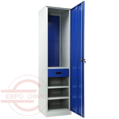 TC-1947-020301 Шкаф инструментальный лёгкий ТС ПРОМЕТ (Корпус (RAL 7038), дверь ящика (RAL 5002).)