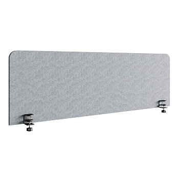 Изображение П70.12 Экран для стола прямой  ACOUSOUND, Евро Офис 1500х12х450 мм.