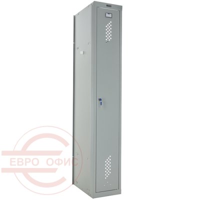 ML 01-30 (дополнительный модуль) Шкаф для раздевалок усиленный ПРОМЕТ, ключевой (Серый полуматовый (RAL 7038))