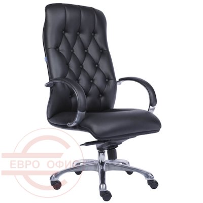 MONACO Кресло для руководителя  EVERPROF, обивка иск. кожа (Чёрный) MONACO Кресло для руководителя  EVERPROF, обивка иск. кожа (Чёрный)