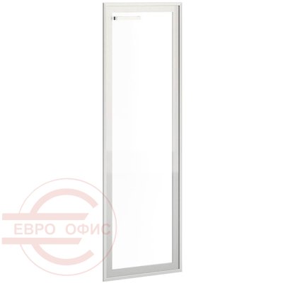 Gr-04.1R Дверь стеклянная в рамке МДФ Мебель Стиль Grand (Стекло прозрачное)