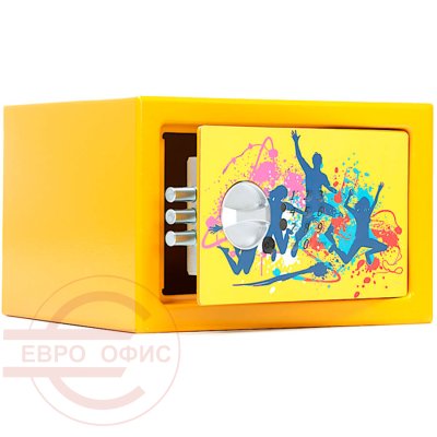 T-170 EL DANCE Мебельный сейф AIKO, электронный кодовый (Желтый (RAL 1006))