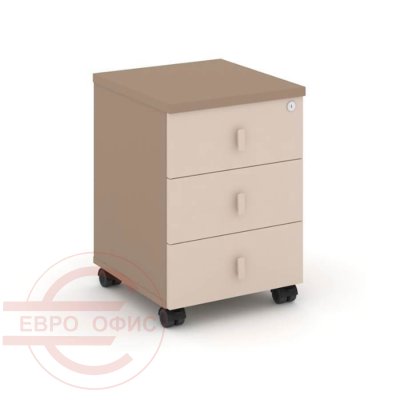 ES.TM-3U Тумба мобильная усиленная RIVA Estetica (Капучино)