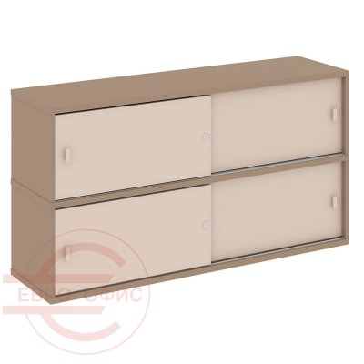 ES.NV-2.1 Надставка на две тумбы высокая RIVA Estetica (Латте/Капучино)